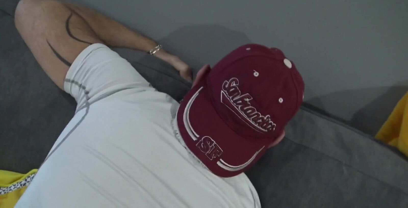 Creamiped in jockstrpa by straight Arab