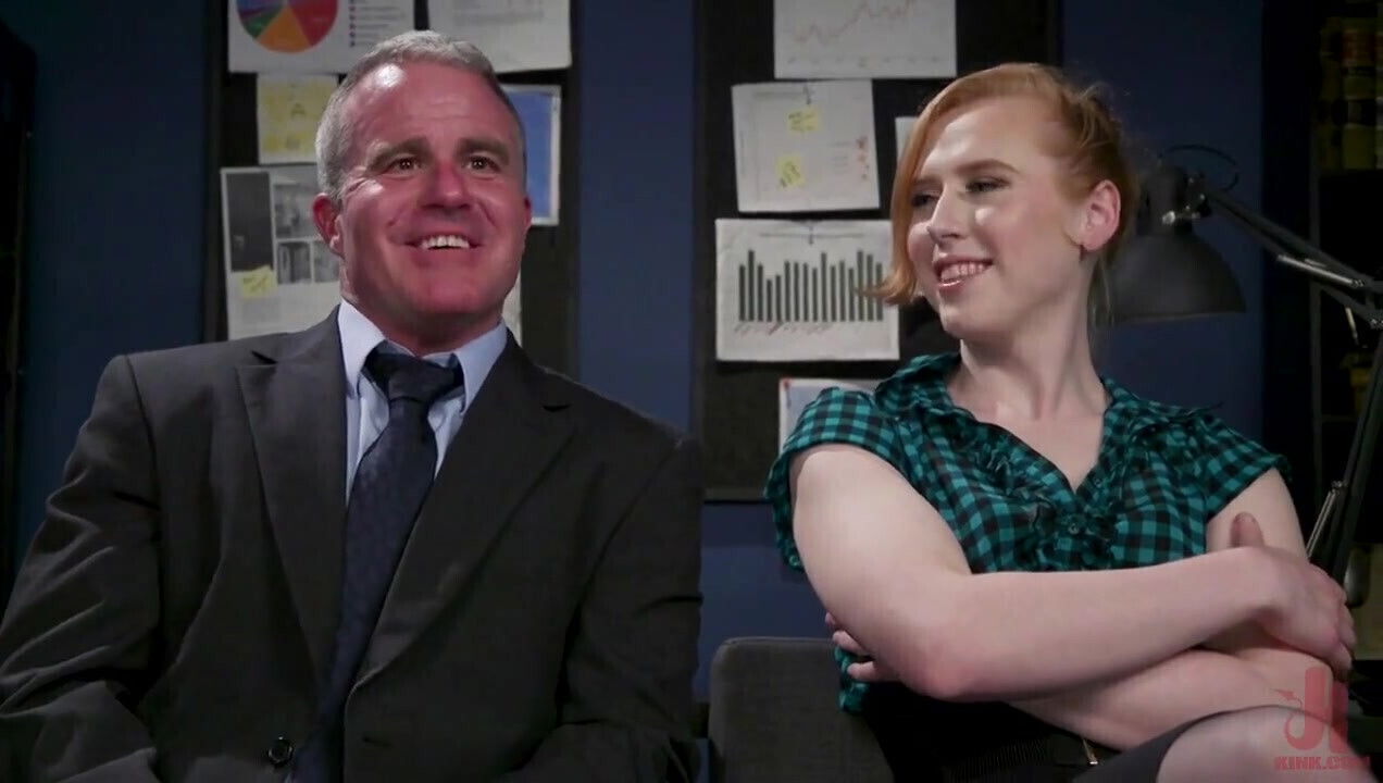 Getting Ahead: Shiri Allwood Owns Her Boss, Dale Savage with Her Cock