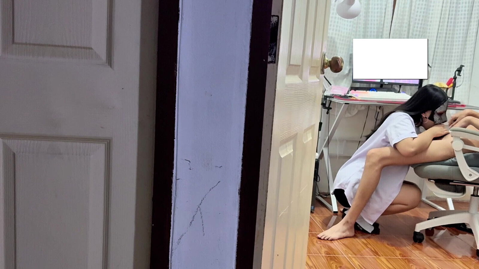 He was jerking off, I should have gone in and helped.