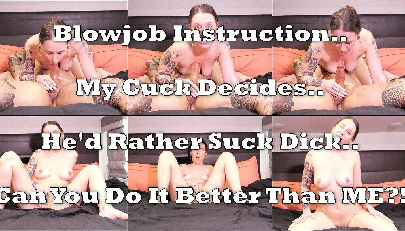 So You Think You Can Suck His Dick Better Than Me?