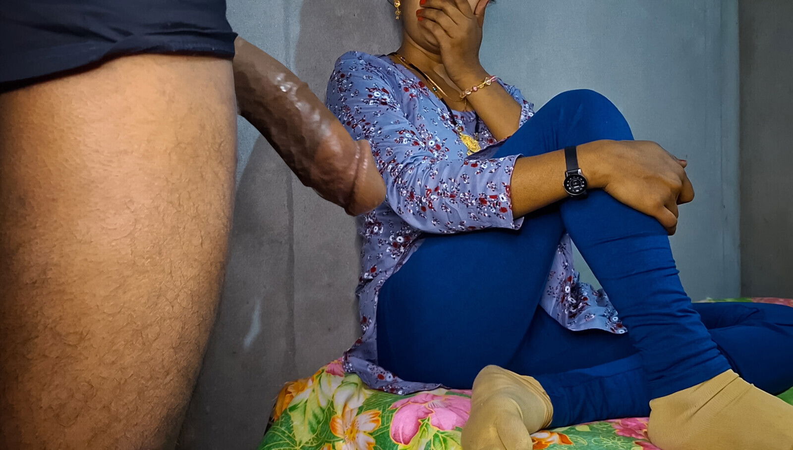 Oh my god! Desi stepbrother's cock is so big Fuck me with this cock, doggy style