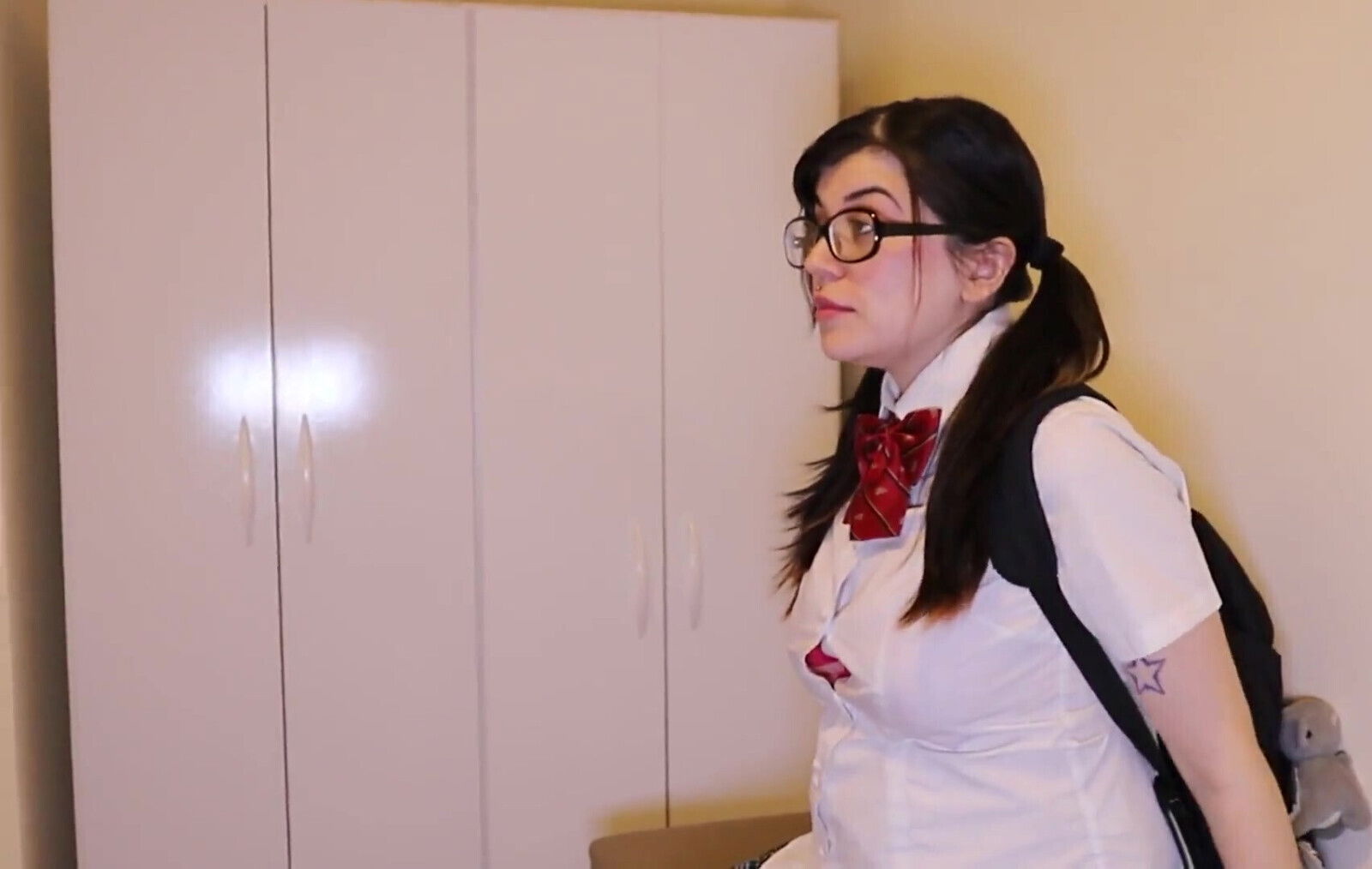 Threesome with Pregnant Hot