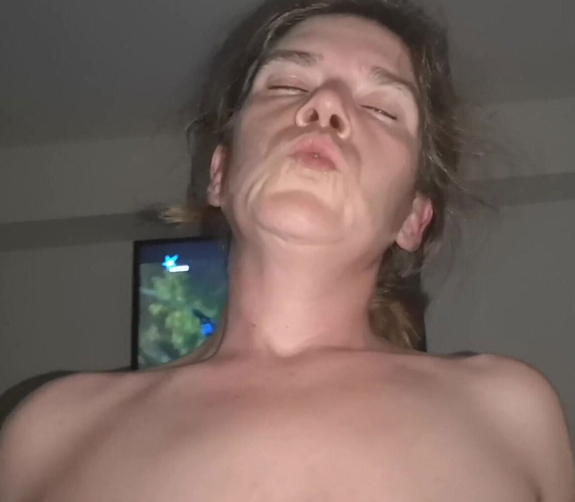 Orgasm under the sheets