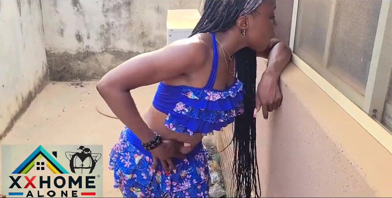 Fine Ass Sexy Petite Caught Her Neighbour While He Masturbate and Seduces Him Into Sex