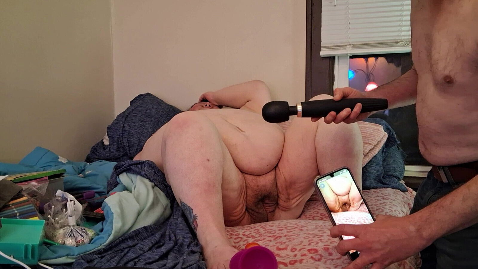 Using Her Toys Results In Her Cumming All Over Her Toys