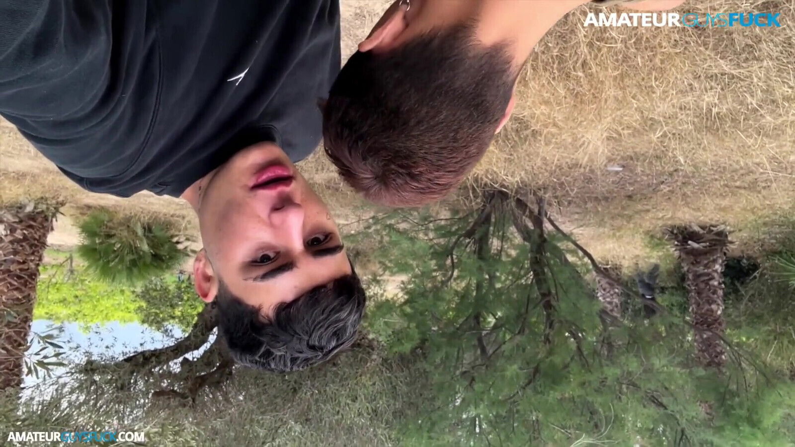 Agf I'm Having Fun with My Friend in the Field. Will They Catch Us?