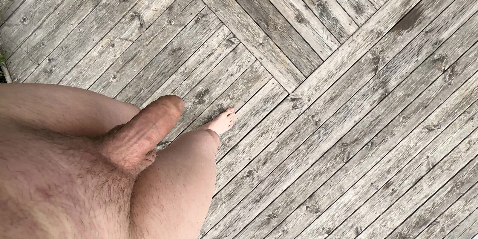 Boy jerks off naked at a lake (Remastered)