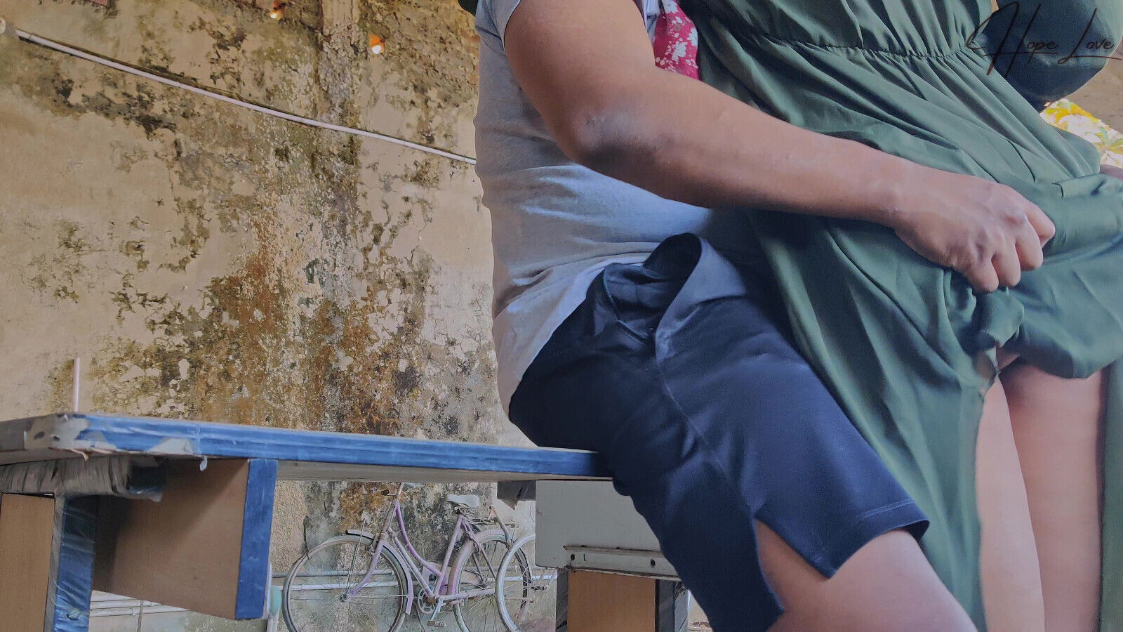 Cheating Wife Fucked in Abandoned Building.