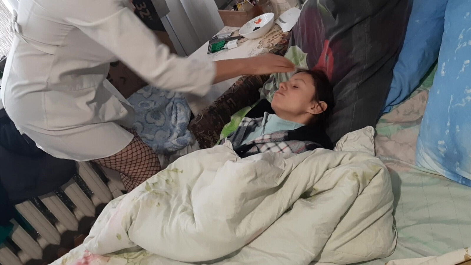 The milf doctor sat on my face and I felt much better