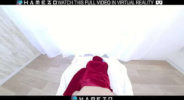 Japanese girl in Little Red Riding Hood costume Mami Kawai gets a hot fuck,in VR.