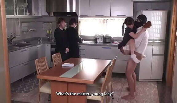 Asian step daughter fucked in front of family
