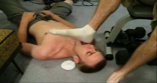 Big Cock Worships Amateur's Socked Feet