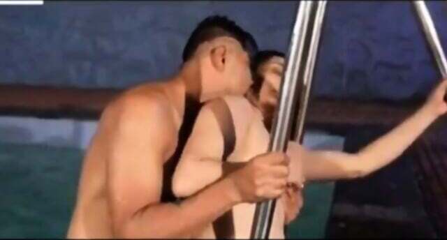desi couple swap and fucking in a swimming pool -indian porn