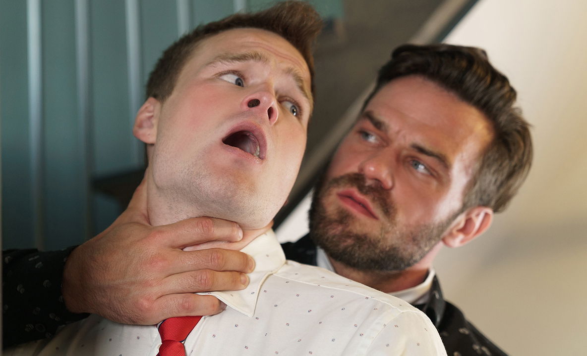 A Sinful Stairwell Encounter - YesFather