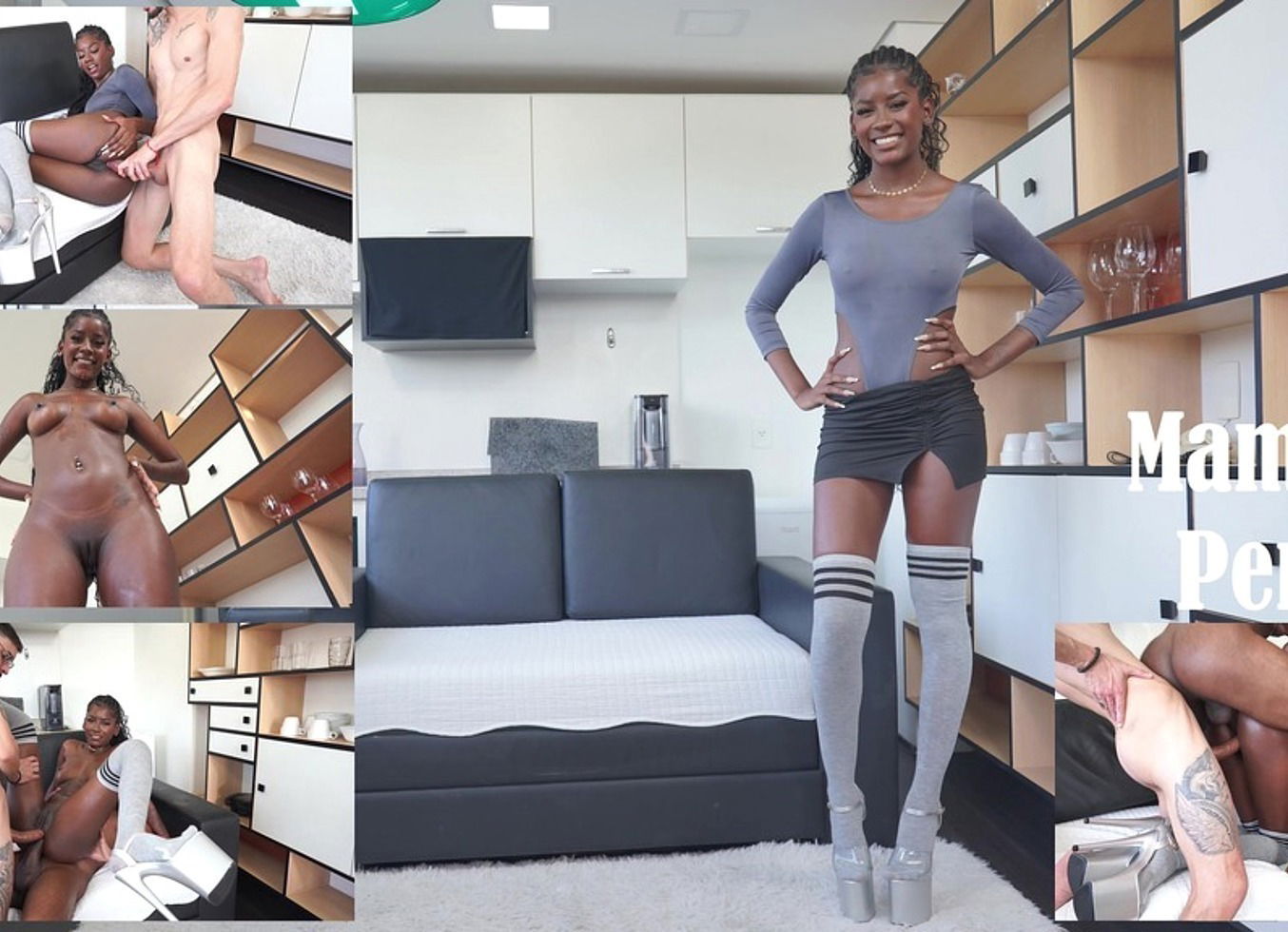 Jenny Pretinha, 20 Years Brazilian Tall Ebony Beauty With Perfect