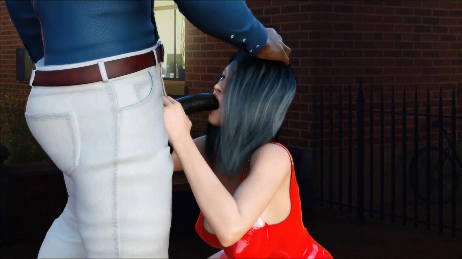 Serena dark confessions: married wife with a wedding ring is sucking BBC in public ep 7