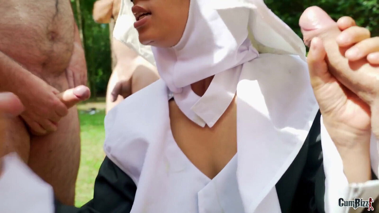 Teen nun counting her blessings big cumloads