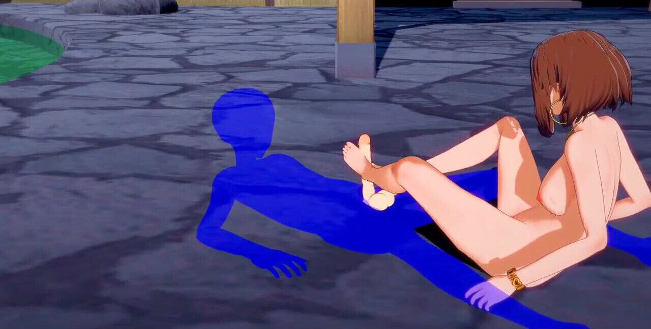 My Hero Academia Hentai - Uraraka Footjob Fucked with Creampie - Japanese Asian Manga Anime Game Porn