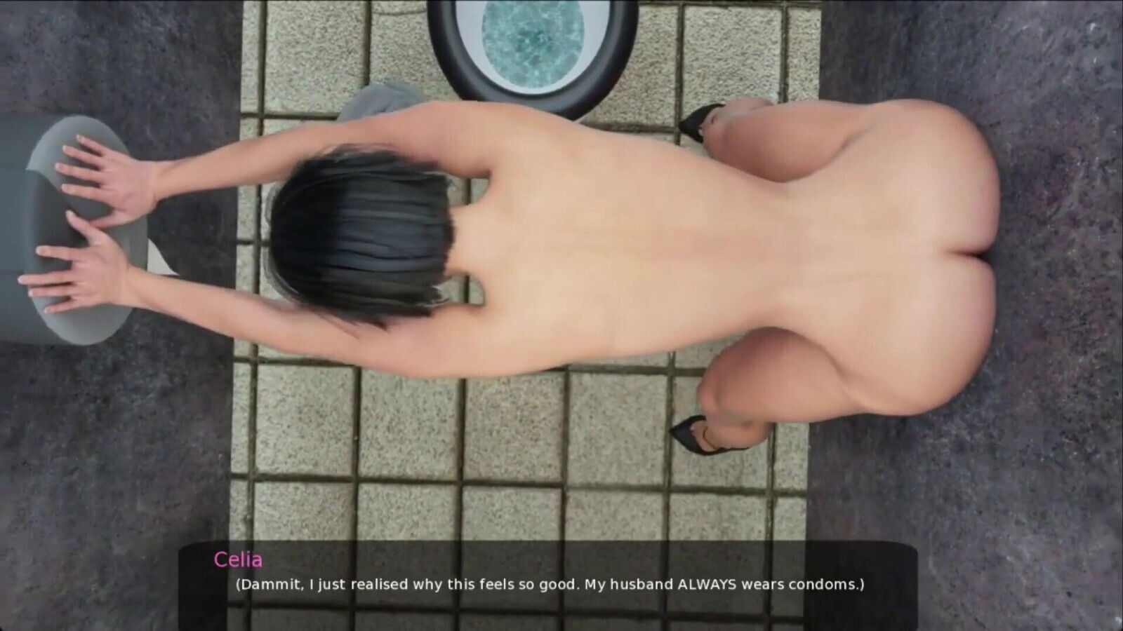 Milfy City Cap 55 Fucking My Big Ass MILF in the Bathrooms