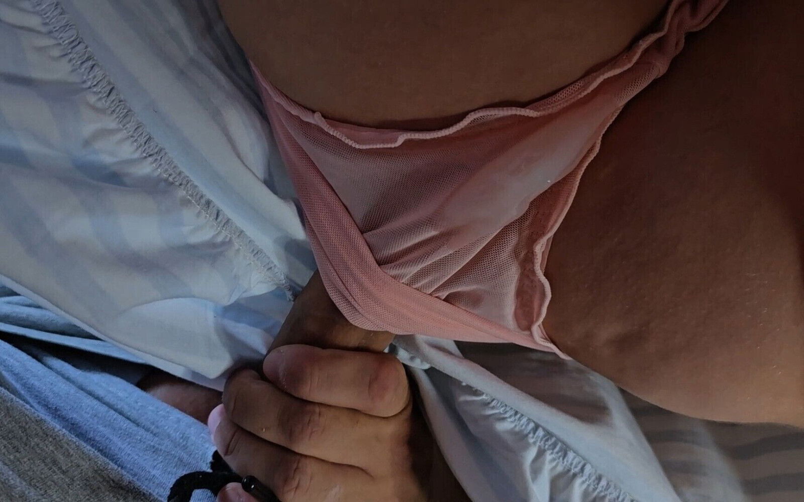 Stranger Guy Ejaculate with No Shame Inside Her Panties in Crowded Subway Train