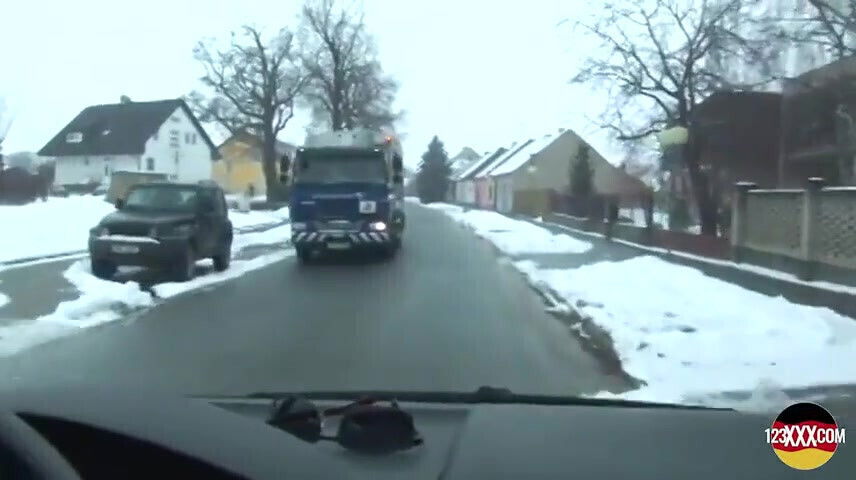 Girl Gets Picked up for Some Hot Action in a Van