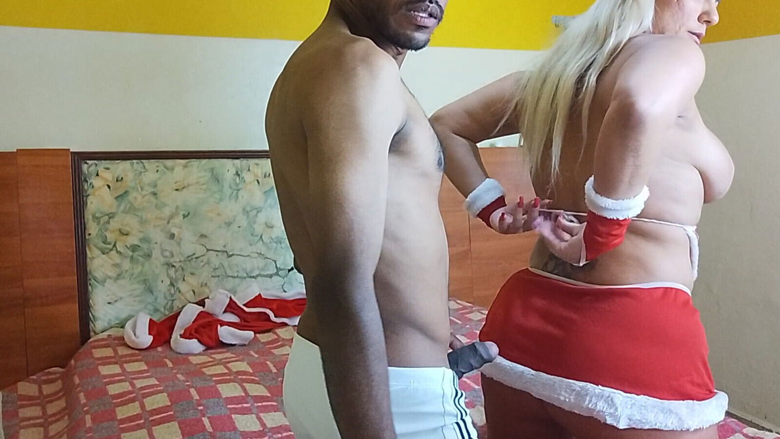 Inês ventura with Billy Bastos, a fiery brunette