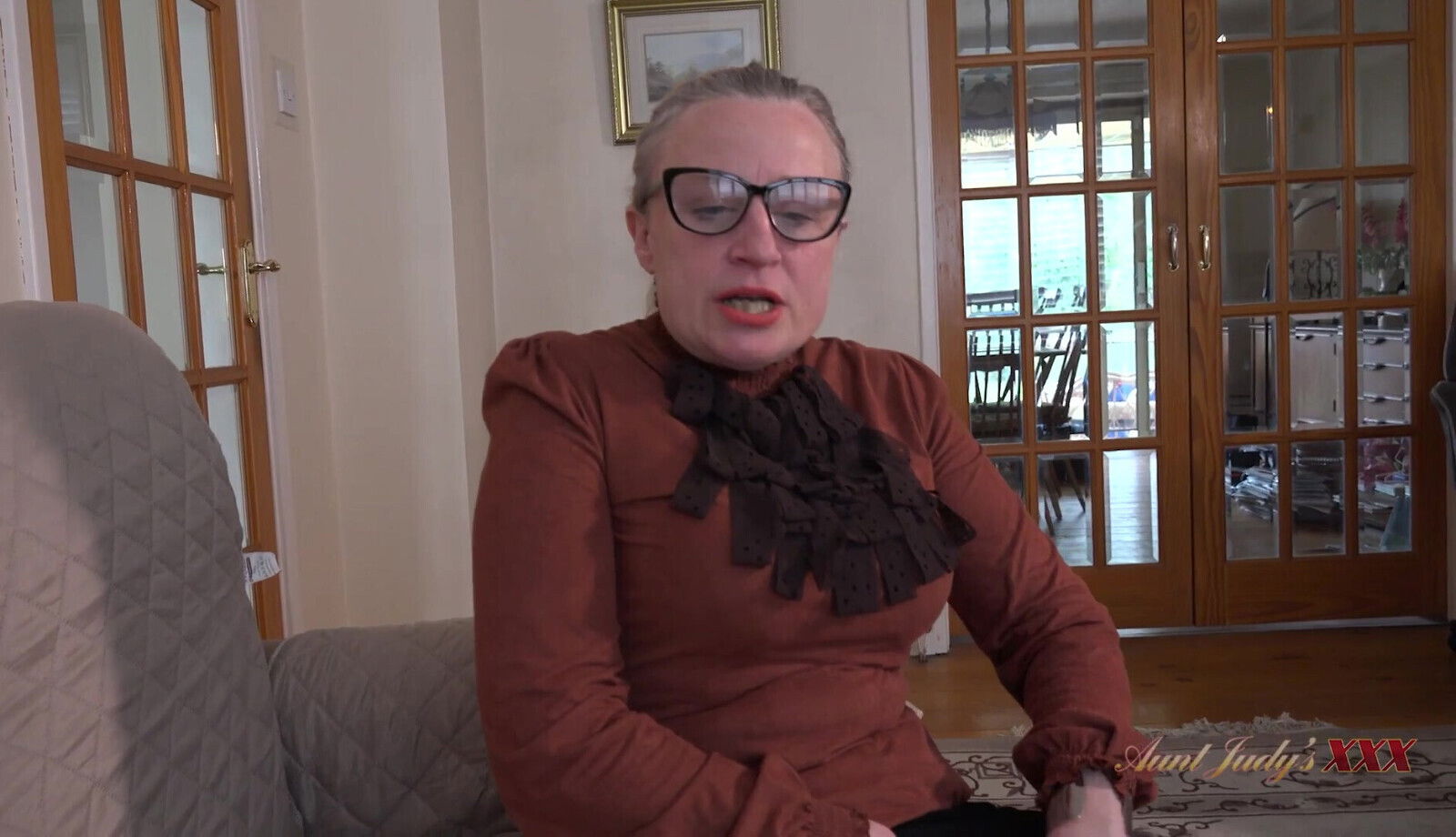 AuntJudysXXX - Your Mature MILF Tutor Ms. Andrea Ann Finds a Naughty Way to Motivate You