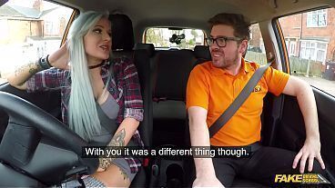 Anal sex and Dildo double penetration with Alexxa Vice - Fake Driving School