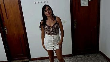 Primeira vez no porno da Milf Alexia fodendo na pele com Jr Doidera que gozou dentro dela