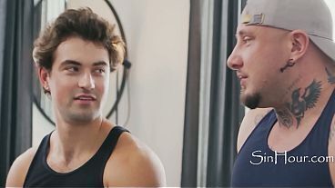 Dorm Roomies End UP Fucking After Watching Porn Together - Crush Daddy, Mike Monroe