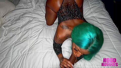 Black Girl With The Green Hair Crazy Sex