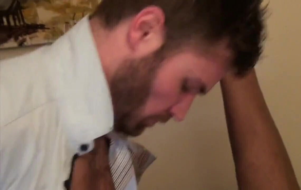 Sexy ebony fucked by his friend for fun casting