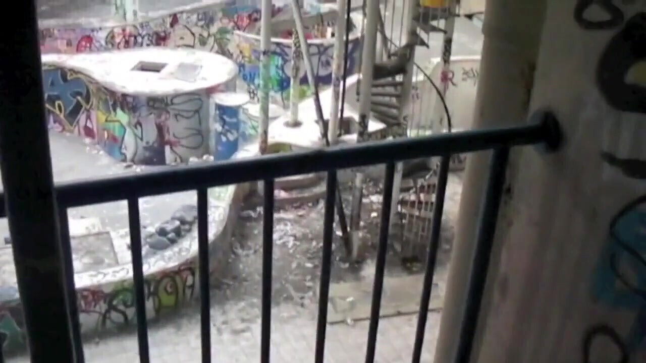 Fucked outdoor by badboy skin punk fire boy