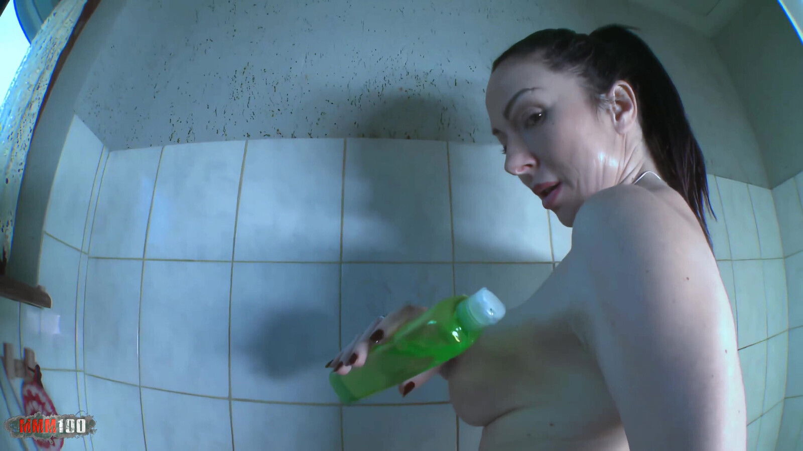 Jordan Perry: Spanish MILF Jordan Perry's Big Ass in the Shower