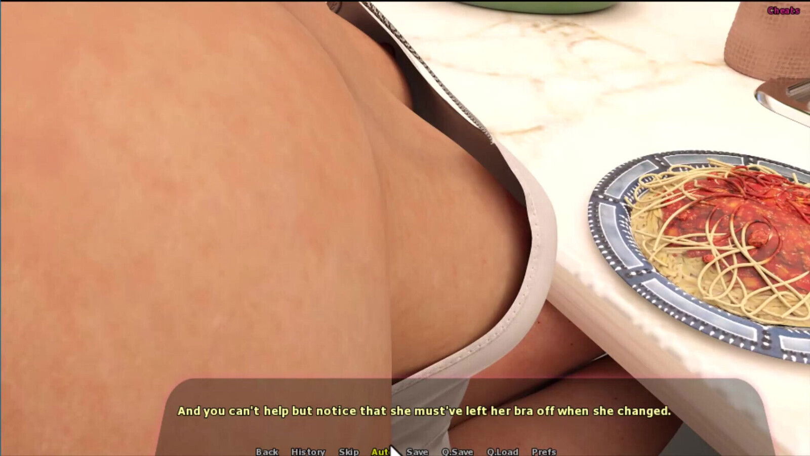 Haley Story #6 - Diane showed her pole dance moves