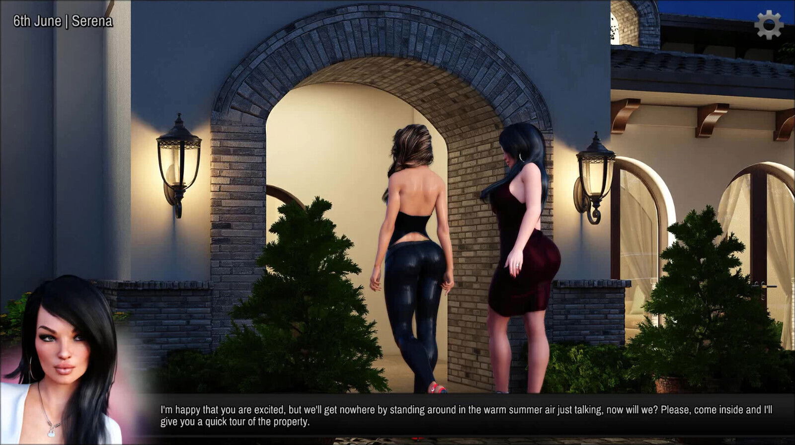 Serena dark confessions: sexy Latina going on a interview ep 14