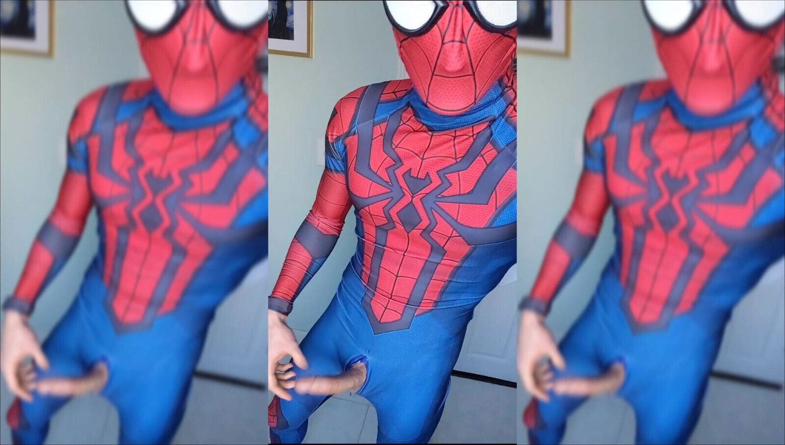 Some Rare Daytime Spidey Edging Part 2