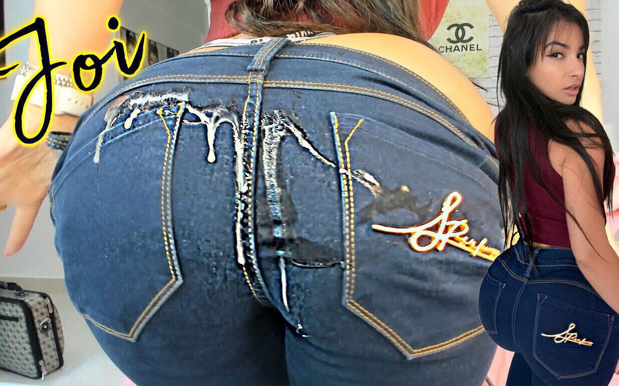 Emanuelly Raquel JOI in Jeans Pants Anal