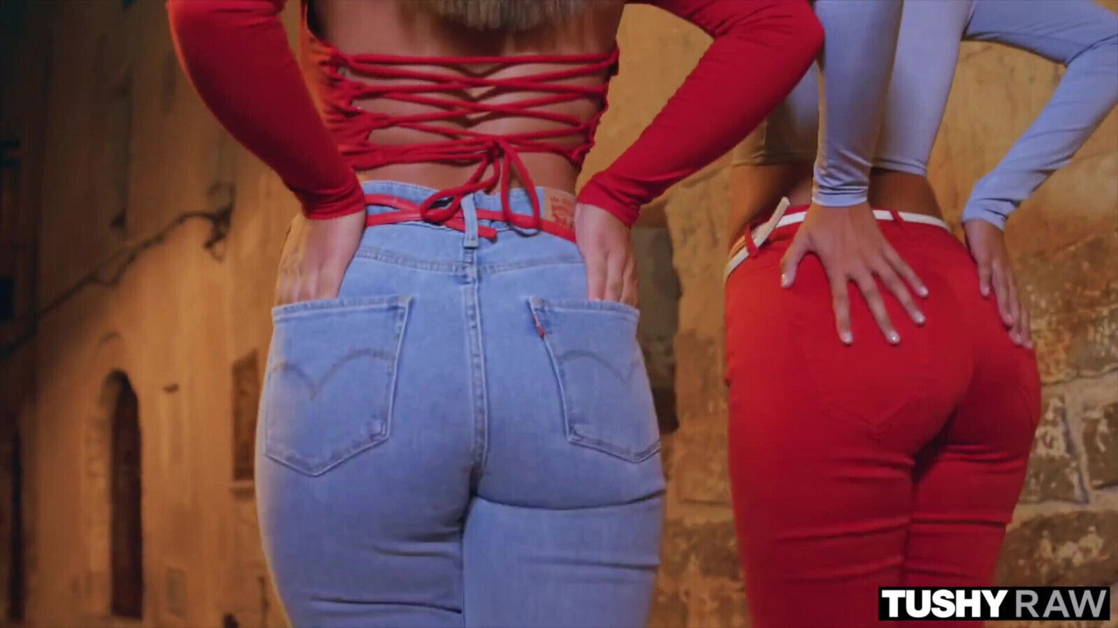 Tushyraw Gorgeous Hotties Have Crazy Anal Threesome