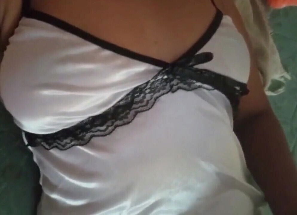 Sri Lankan Teacher Anne in Solo in Her Room