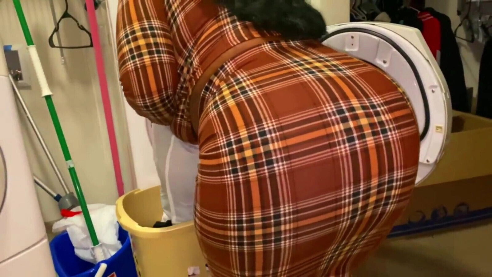 Dirty Diana in Her Sexy Brown Outfit