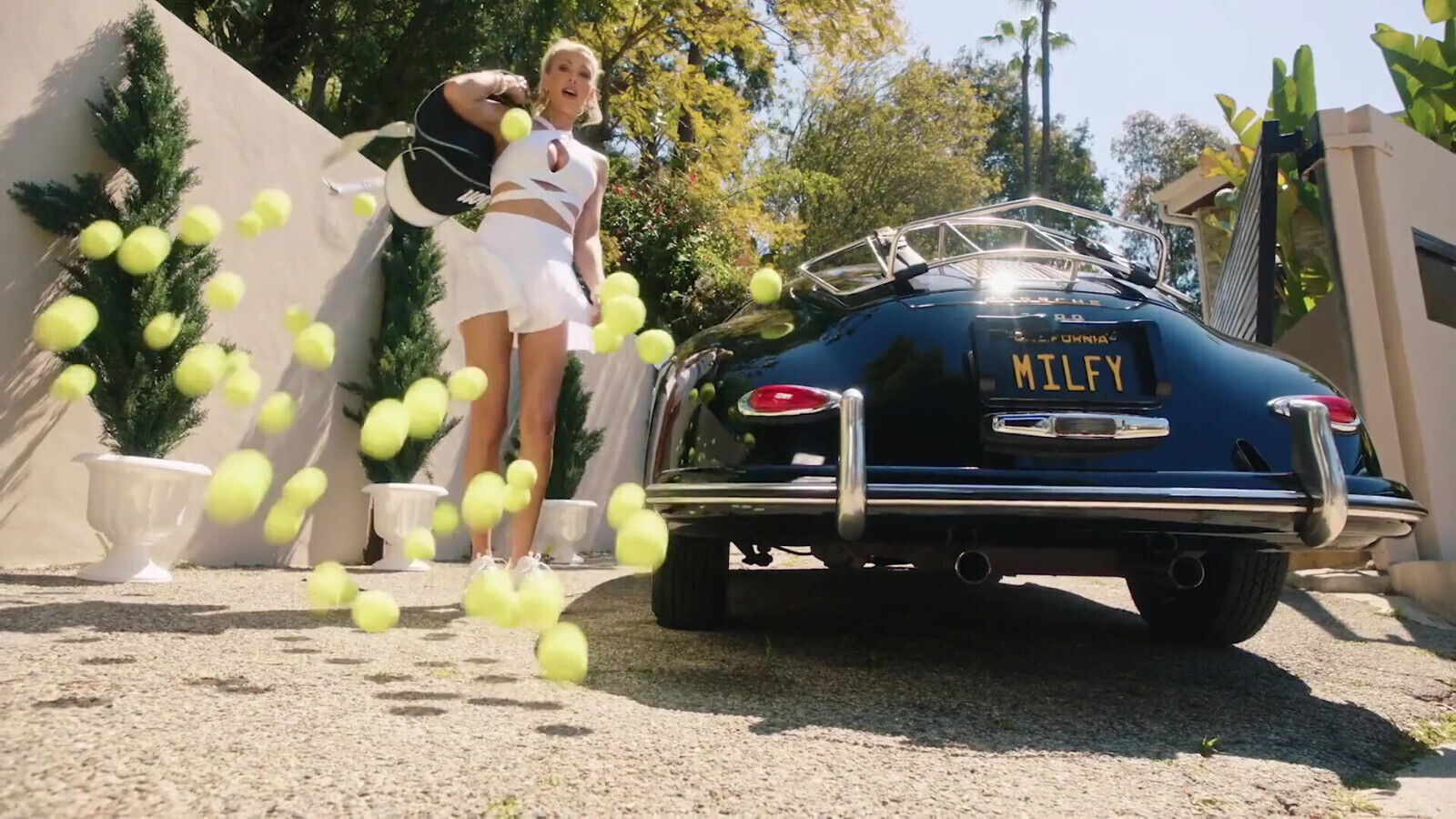 Milfy Seductive Mob Wife Andi Toys with Young Detective