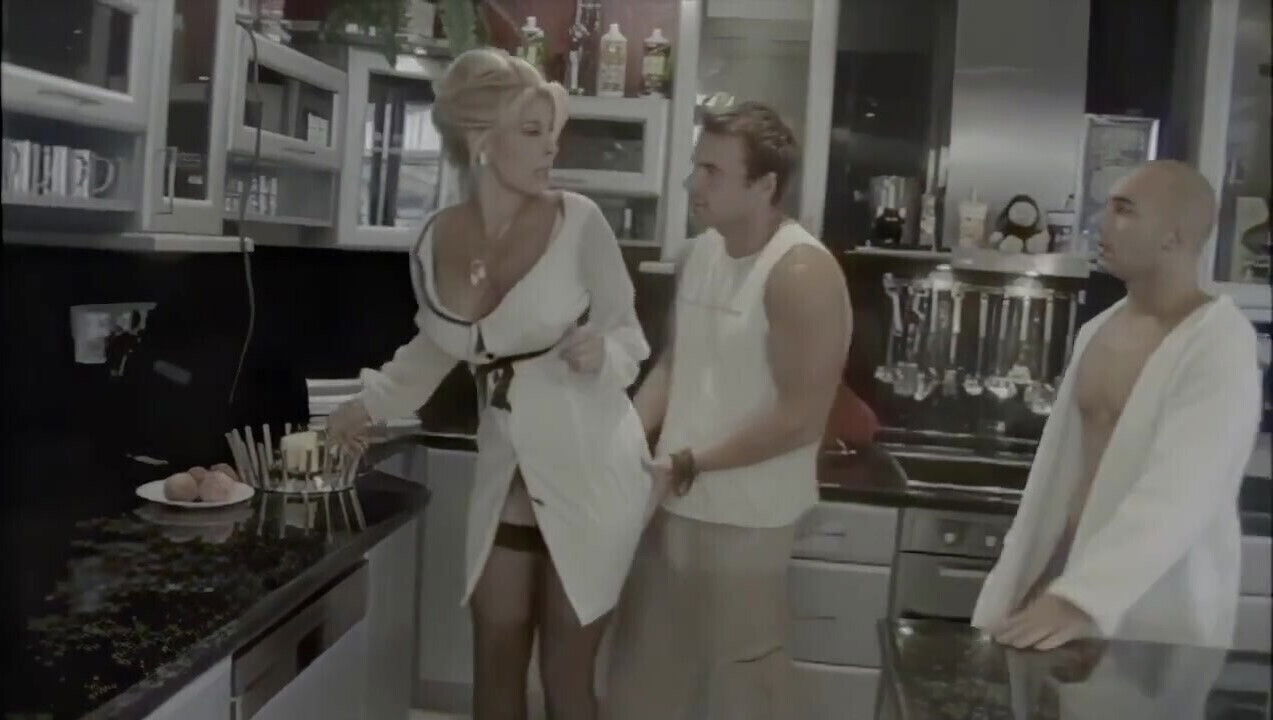 Stepmom Has Breakfast with Stepsons Cocks