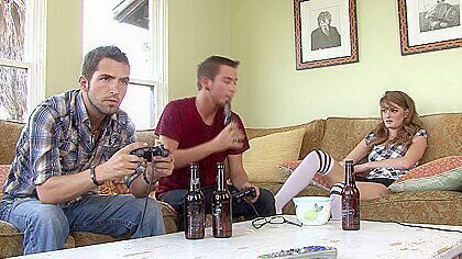 Faye Reagan Strips And Fucks Bf