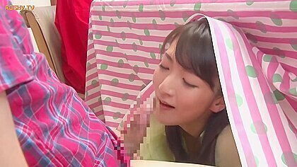 Secretly Stepmother And Stepson Under The Desk Game [part1] - Yuri Nikaido