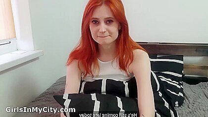 Redhead Hot Teen 18+ Crazy Sex Video