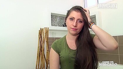 Fat Ass Colombiana Lucena Palacios Picked Up For Hard Rough Drilling