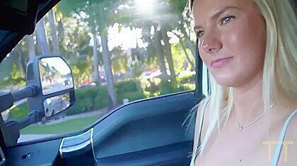 Sexy 20 Year Old Blonde Cheats On Her Boyfriend In Parking Lot - Lacy Tate Tt S1e18 21 Min