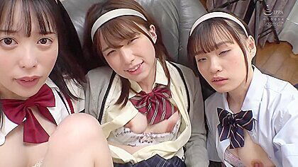 [cawd-438] 3 Step sisters In A Convenient Harem Of Friends Who Will Fight For My Dick In A Three-way Fight If I Call Them Mai Hanagari, Yui Tenma, Urara Hanane Video