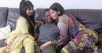 A Lucky Breakdown With Sahara Knite